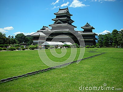 Japanese Castle Stock Photo