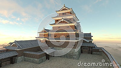 Japanese castle Stock Photo