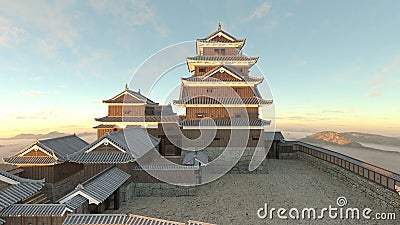 Japanese castle Stock Photo