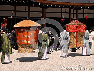 Japanese ceremony Editorial Stock Photo