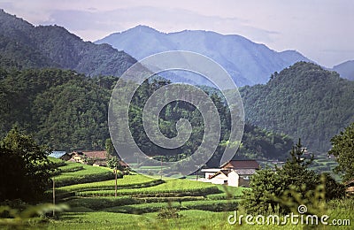 Japanese country Stock Photo