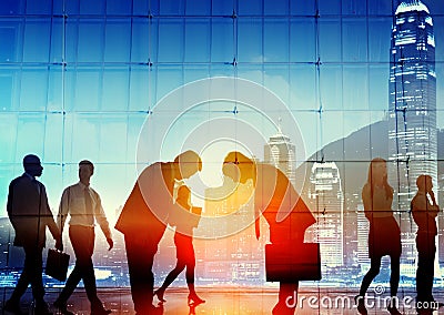 Japanese Culture Respect Business People Corporate Concept Stock Photo