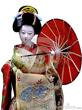 Japanese doll Stock Photo