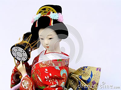 Japanese doll Stock Photo