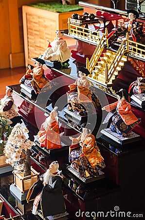 Japanese Doll Stock Photo