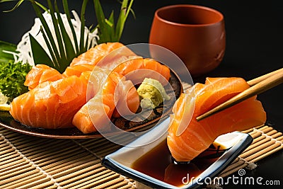 Japanese food concept. Stock Photo