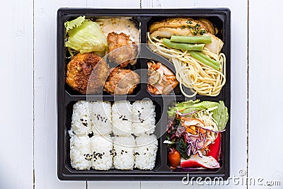 Japanese Food Set Stock Photo