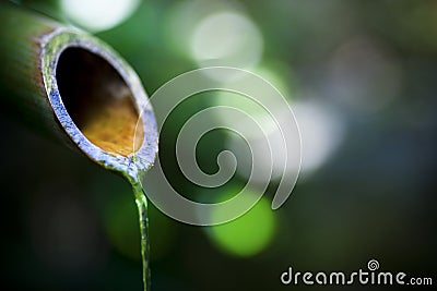 Japanese fountain Stock Photo