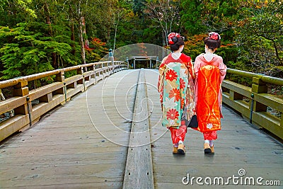 Japanese Geisha Editorial Stock Photo