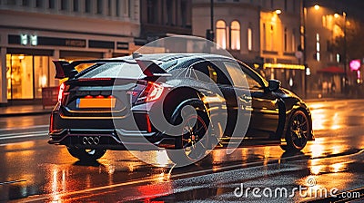 Japanese high performance car Stock Photo