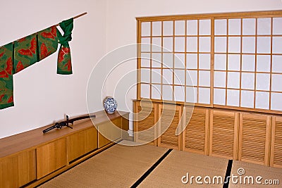 Japanese interior Stock Photo