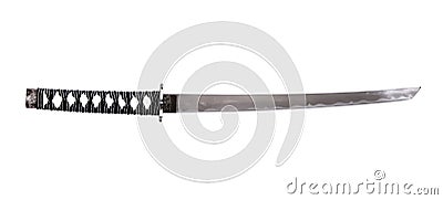 Japanese Katana Sword Stock Photo