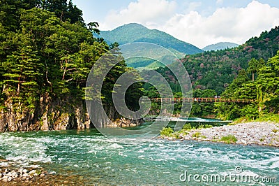 Japanese landscape Stock Photo