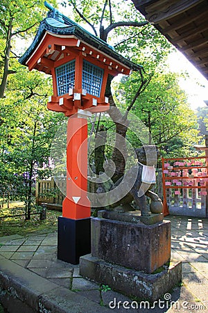 Japanese lanterns Stock Photo