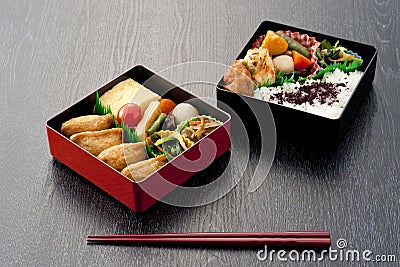 Japanese lunch box Stock Photo