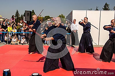 Japanese Martial Arts - kendo Editorial Stock Photo