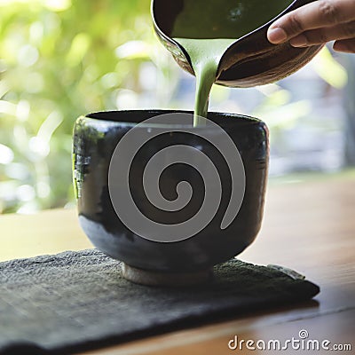 Japanese Matcha Traditional Culture Concept Stock Photo
