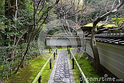 Daitokuji gardens in Kyoto Stock Photo