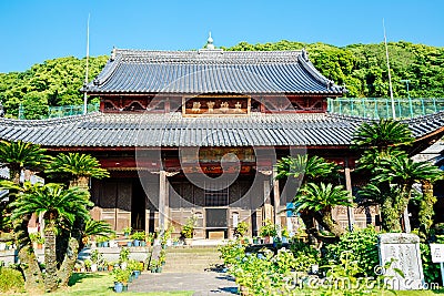 Kofukuji temple in Nagasaki, Kyushu, Japan Editorial Stock Photo