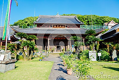 Kofukuji temple in Nagasaki, Kyushu, Japan Editorial Stock Photo