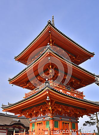 Japanese Pagoda Stock Photo