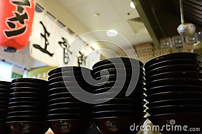 Japanese ramen Stock Photo