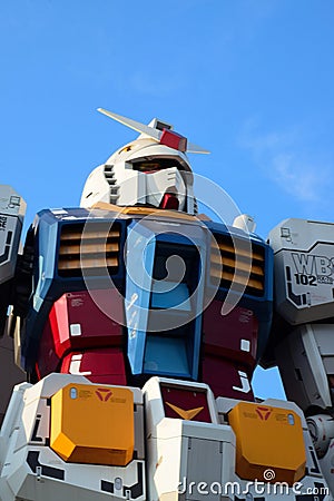 Japanese Robot Gundam Editorial Stock Photo