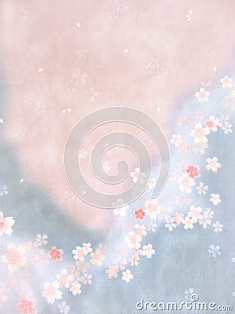 Japanese shawl Stock Photo