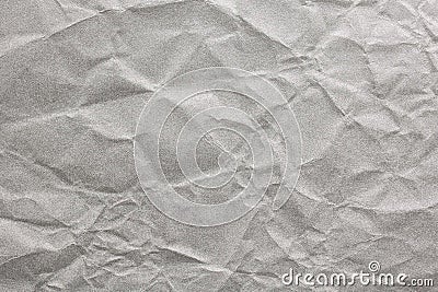 Japanese silver crumpled paper texture or vintage background Stock Photo
