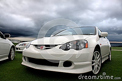 Japanese Sports Cars Stock Photo