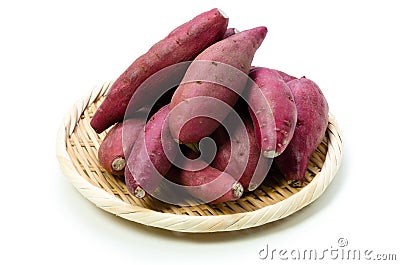 Japanese sweet potato Stock Photo