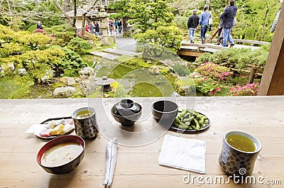 Japanese Tea Garden, San Francisco Editorial Stock Photo