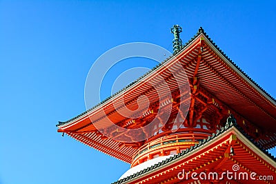 Japanese Temple Detail Stock Photo