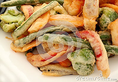 Japanese Tempura Stock Photo