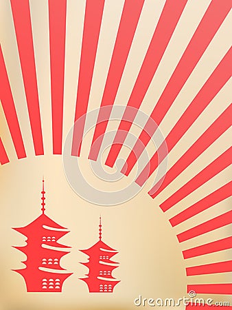 Japanese Vector Background Stock Photography - Image: 10774942