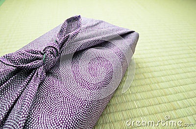 Japanese wrapping cloth Stock Photo