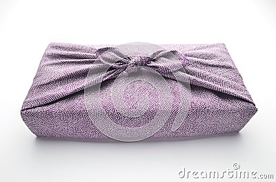 Japanese wrapping cloth Stock Photo