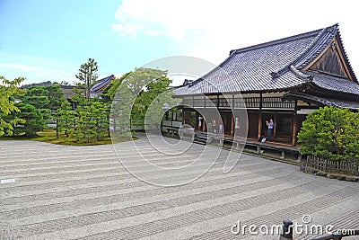 Japanese Zen garden Editorial Stock Photo