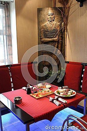 Japonese restaurant Stock Photo