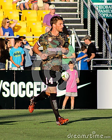 Jarad Van Schaik, Midfielder, Charleston Battery Editorial Stock Photo