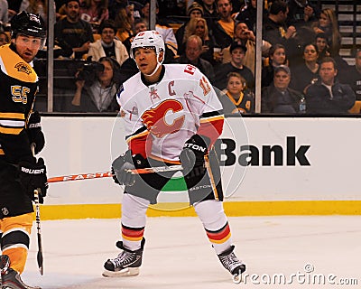 Jarome Iginla Calgary Flames Editorial Stock Photo