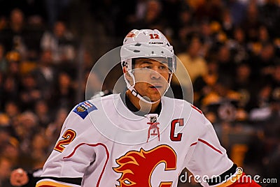 Jarome Iginla Calgary Flames Editorial Stock Photo