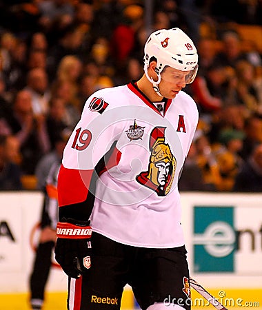 Jason Spezza Ottawa Senators Editorial Stock Photo