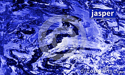 Jasper blue texture Vector Illustration