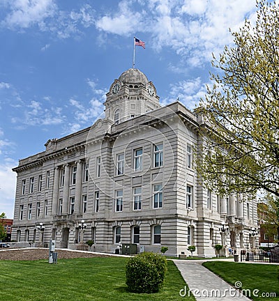 Jasper County Courthouse Editorial Stock Photo