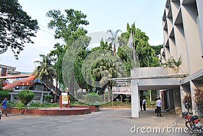 Jatiya press club established in 1954. Editorial Stock Photo