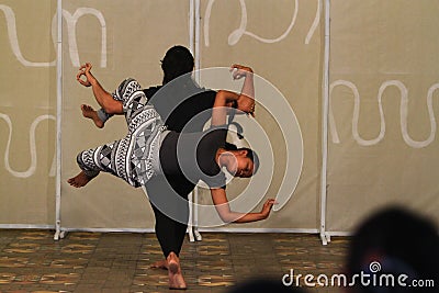 Java script dance Editorial Stock Photo