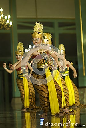 Javanese Dance Editorial Stock Photo