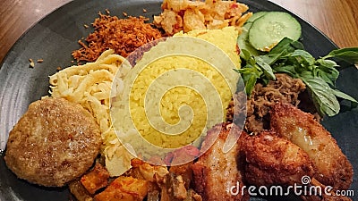 Javanese food Indonesia Stock Photo