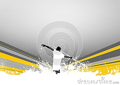 Javelin throw Stock Photo